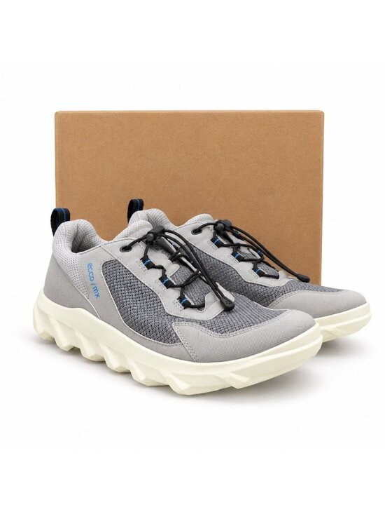 ECCO MX Low Breathru Mens 7-7.5 EU 41 Concrete Gray Mesh Outdoor Walking Sneaker main image 6